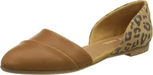 TOMS Womens Jutti Dorsay Slip On Flats Casual - Beige