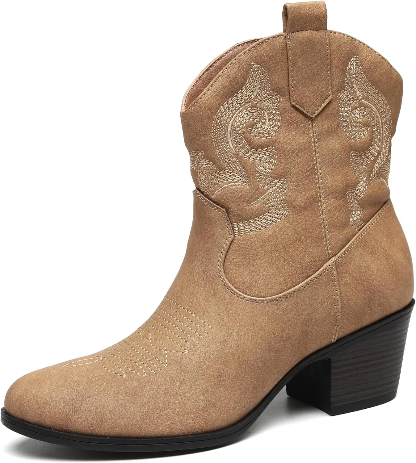 TYNDALL Women's Ankle Boots Western Wear Fashion Cowboy Boots for Women