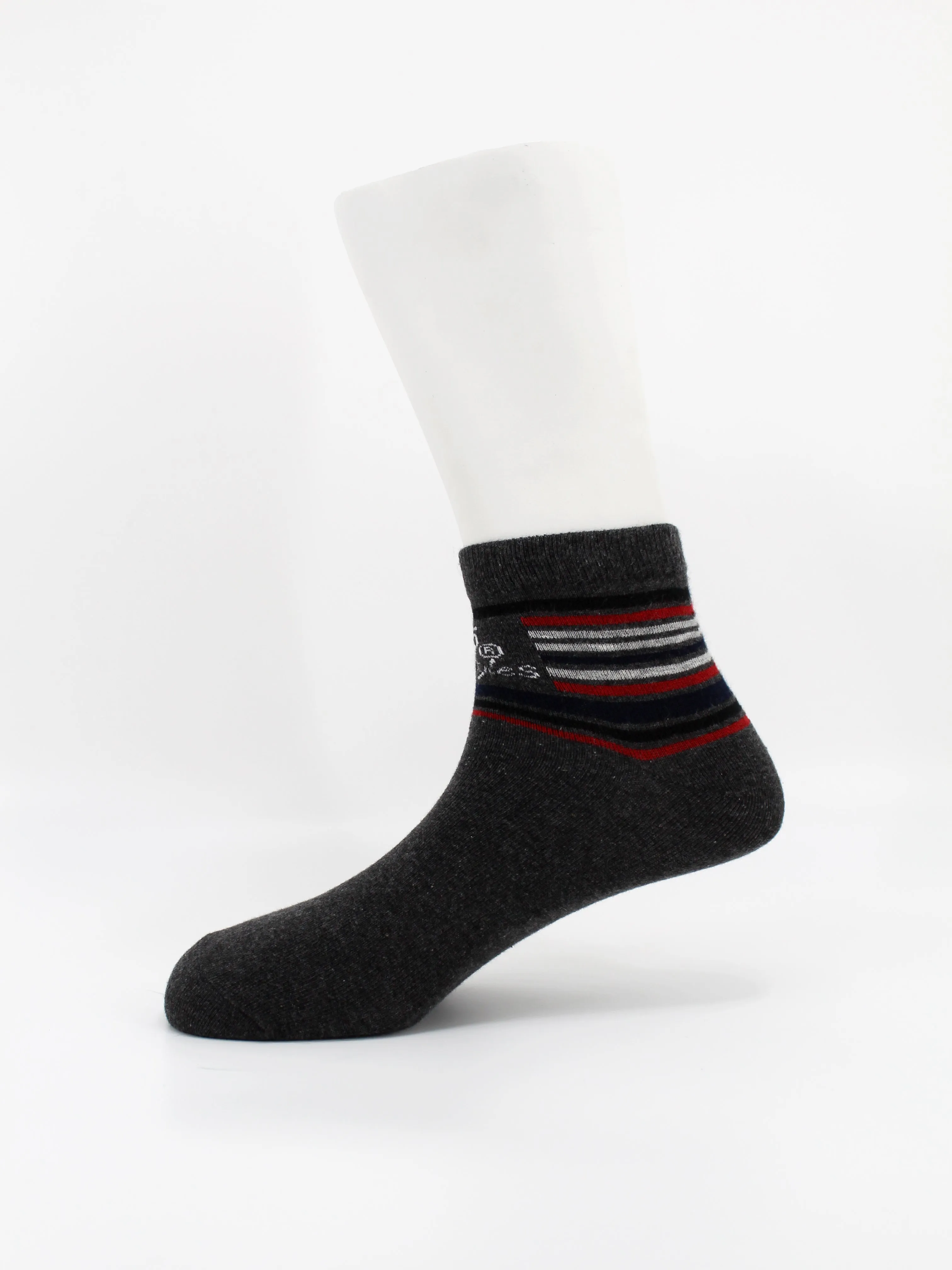Unisex Cotton Ankle Socks | Multi Color - Pack of 3