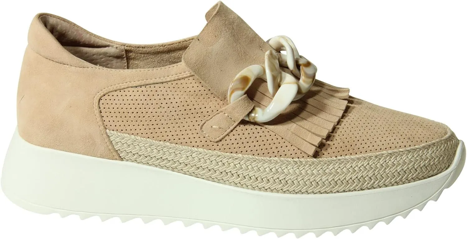 VANELi Womens Qerene Perforated Slip On Sneakers Shoes Casual - Brown