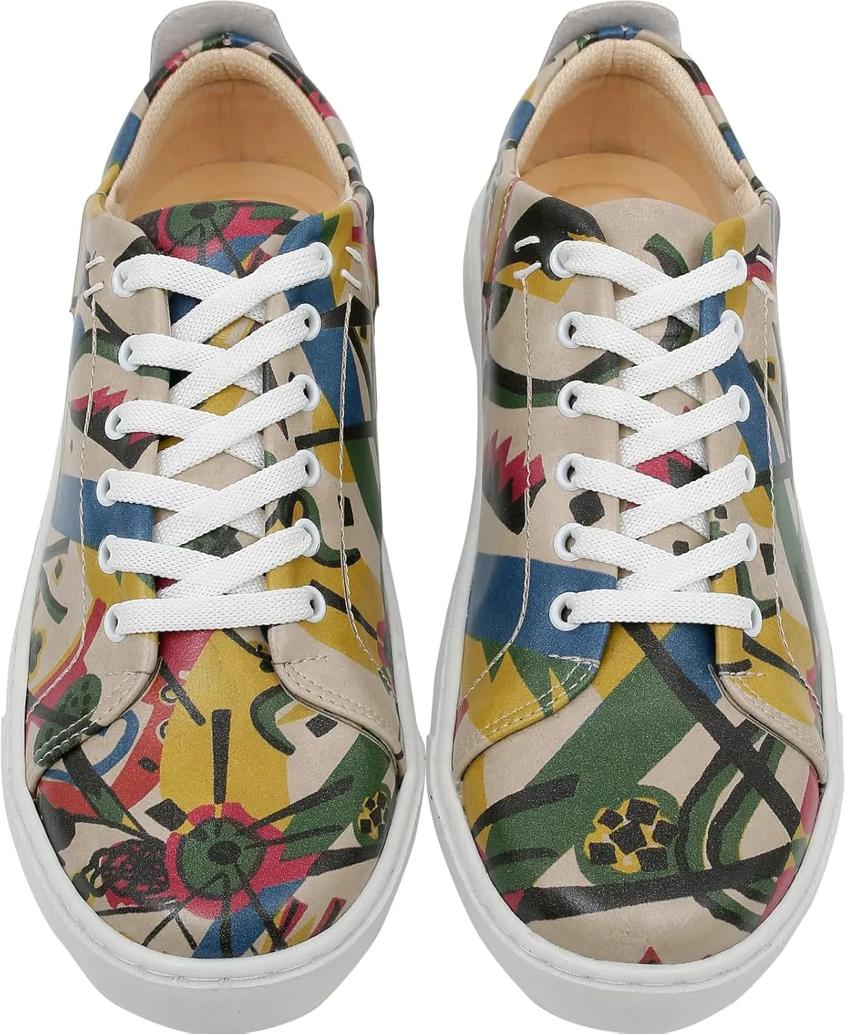 Vegan Leather Sneakers for Women - Handmade and Unique Fashion Sneakers for Women
