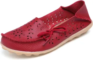 VenusCelia Women's Breathable Comfort Walking Office Flat Loafer