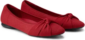 VIVAIA BiBi Women's Comfortable Flats, Casual Ballet Slip-on for Barbie Fans, Canvas or Denim, Round Toe, Pull-On, Rubber Sole, Female, Adults