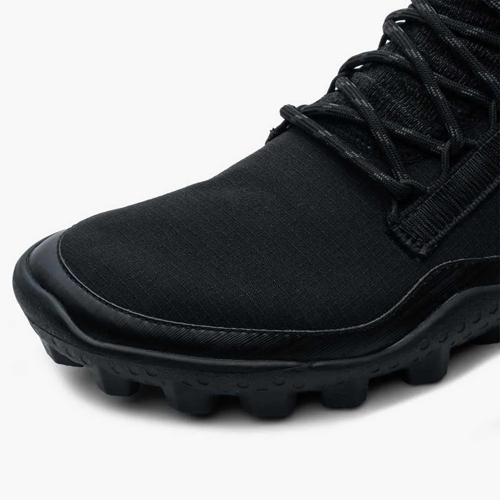 Vivobarefoot Magna Lite WR SG Mens Barefoot Hiking Boots | Waterproof, Lightweight & Puncture Resistant | All Weather & Terrains | Wide Fit Grounding Shoes | Shark