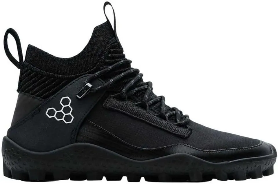 Vivobarefoot Magna Lite WR SG Mens Barefoot Hiking Boots | Waterproof, Lightweight & Puncture Resistant | All Weather & Terrains | Wide Fit Grounding Shoes | Shark