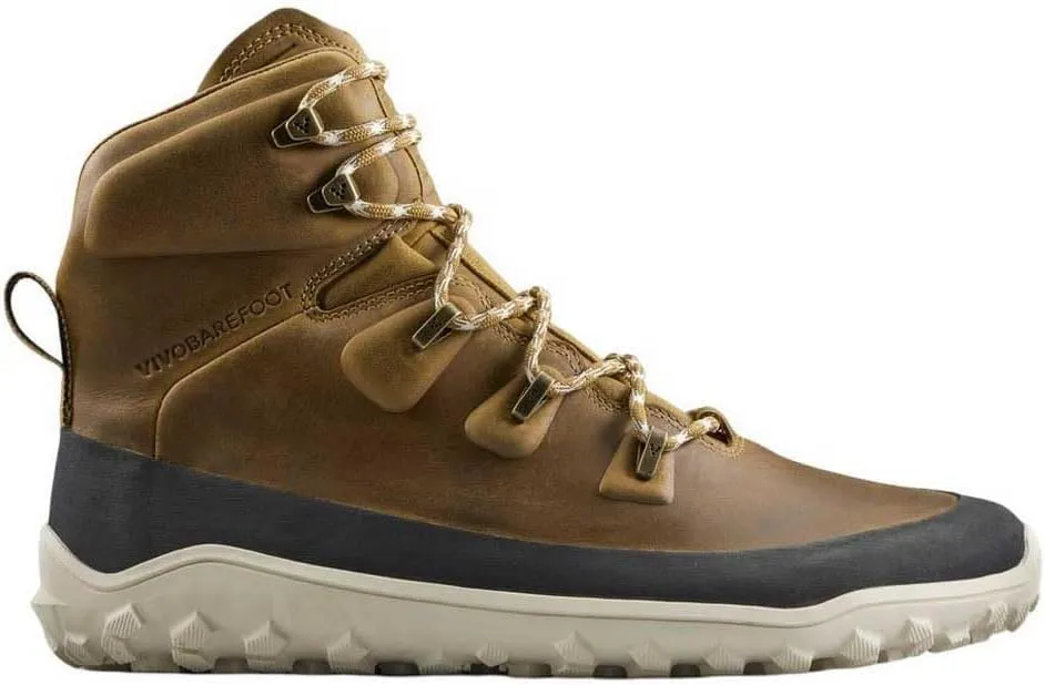 Vivobarefoot Tracker Leather at Mens Barefoot Hiking Boots | Waterproof, Lightweight & Puncture Resistant | All Weather & Terrains | Wide Fit Grounding Shoes