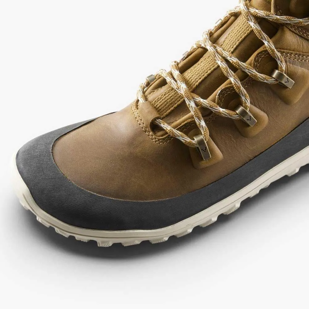 Vivobarefoot Tracker Leather at Mens Barefoot Hiking Boots | Waterproof, Lightweight & Puncture Resistant | All Weather & Terrains | Wide Fit Grounding Shoes
