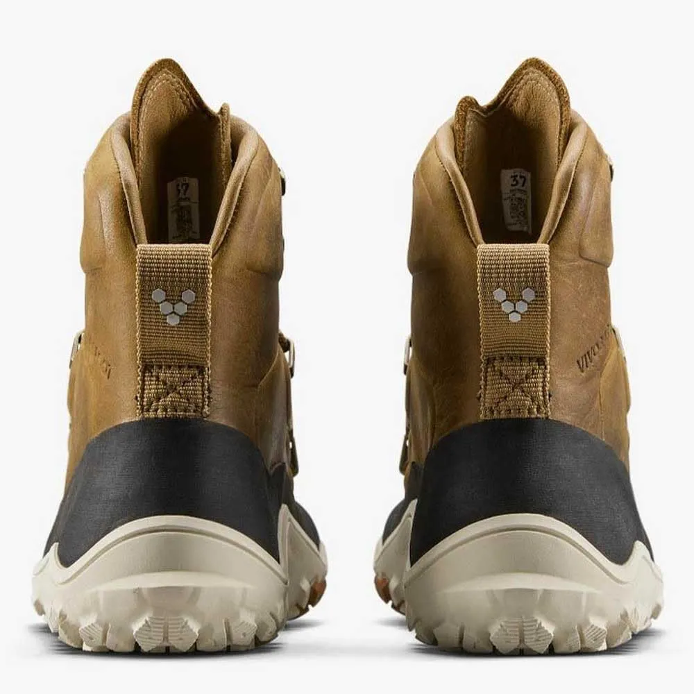 Vivobarefoot Tracker Leather at Mens Barefoot Hiking Boots | Waterproof, Lightweight & Puncture Resistant | All Weather & Terrains | Wide Fit Grounding Shoes