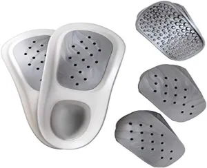 WalkFit Platinum Foot Orthotics Plantar Fasciitis Arch Support Insoles Relieve Foot Back Hip Leg and Knee Pain Improve Balance Alignment FSA HSA Eligible (Men 8-8.5 / Women 9-9.5)