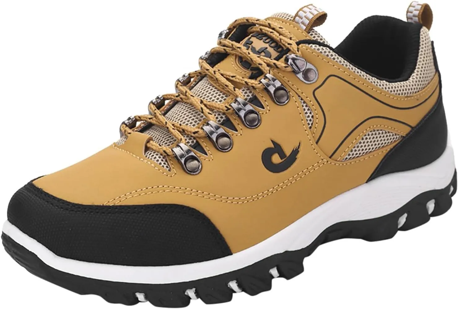 Waterproof Shoes for Men Breathable Trekking Trails Shoes Non-Slip Hiking Shoes Lightweight Casual Walking Shoes
