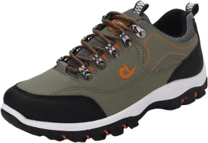 Waterproof Shoes for Men Breathable Trekking Trails Shoes Non-Slip Hiking Shoes Lightweight Casual Walking Shoes