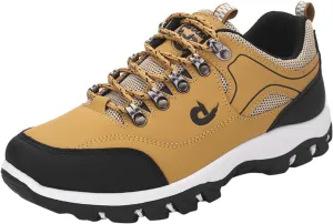 Waterproof Shoes for Men Breathable Trekking Trails Shoes Non-Slip Hiking Shoes Lightweight Casual Walking Shoes