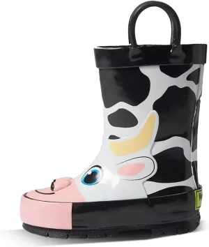 Western Chief Rain Boots with Pull on Handles for Toddlers and Kids - Premium Waterproof Boots for Boys and Girls