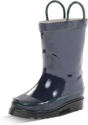 Western Chief Rain Boots with Pull on Handles for Toddlers and Kids - Premium Waterproof Boots for Boys and Girls