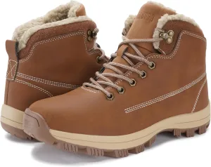 WHITIN Men's Waterproof Cold-Weather Snow Boots