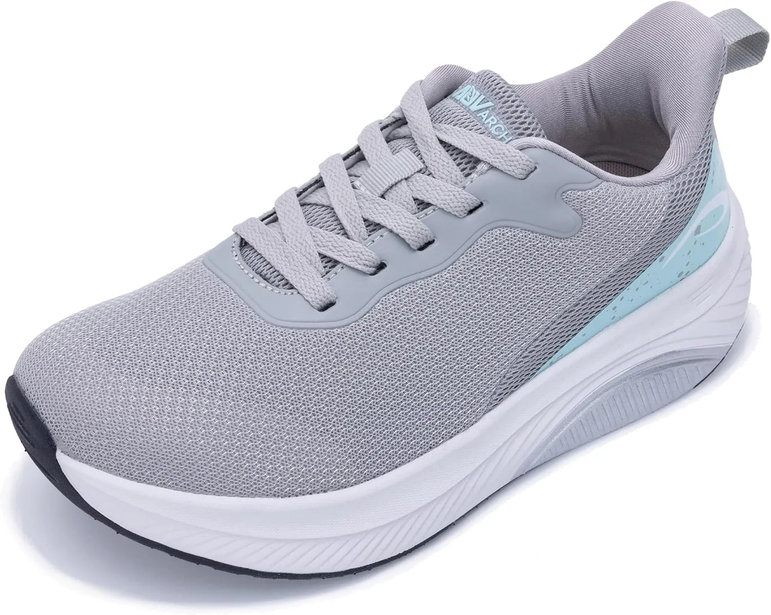 Wide Toe Box Shoes Women Arch Support Walking Shoes for Plantar FasciitisWide Width Orthotic Tennis Sneakers