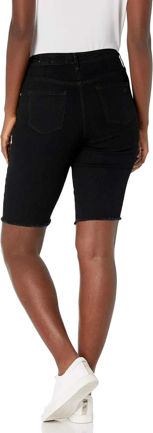 William Rast Women's High Rise Biker Bermuda Short