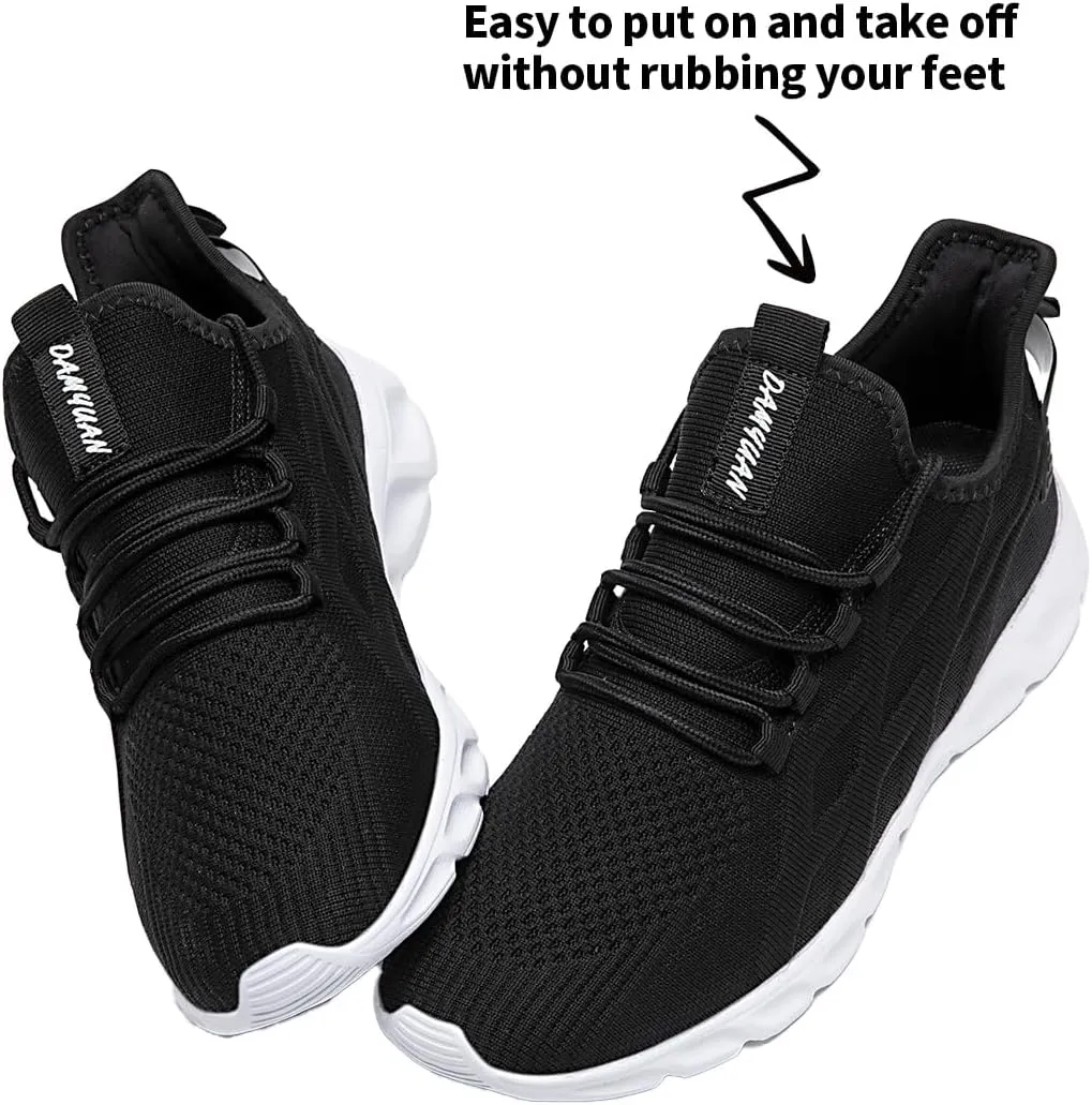 Women Running Shoes Walking Tennis Sport Shoes Women's Gym Sneakers Lightweight Breathable Non Slip Fashion Workout Shoe for Casual Jogging Mesh Sneaker