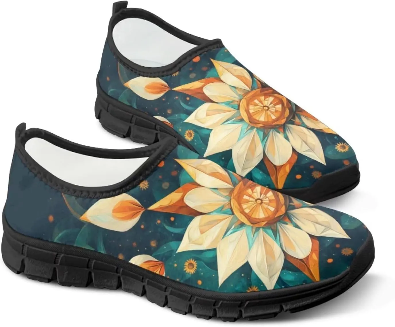 Women Walking Sneakers Fashion Ladies Slip On Shoes Travel Shoes
