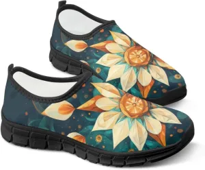 Women Walking Sneakers Fashion Ladies Slip On Shoes Travel Shoes