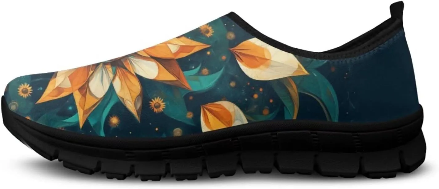 Women Walking Sneakers Fashion Ladies Slip On Shoes Travel Shoes