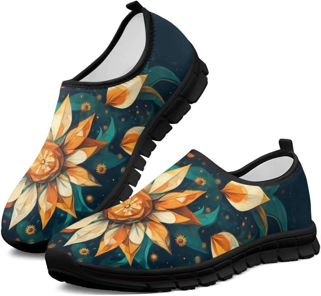 Women Walking Sneakers Fashion Ladies Slip On Shoes Travel Shoes