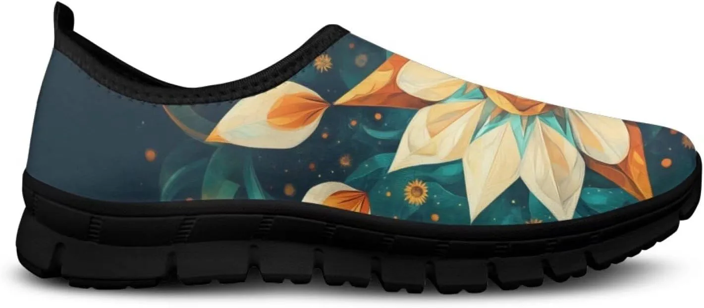 Women Walking Sneakers Fashion Ladies Slip On Shoes Travel Shoes