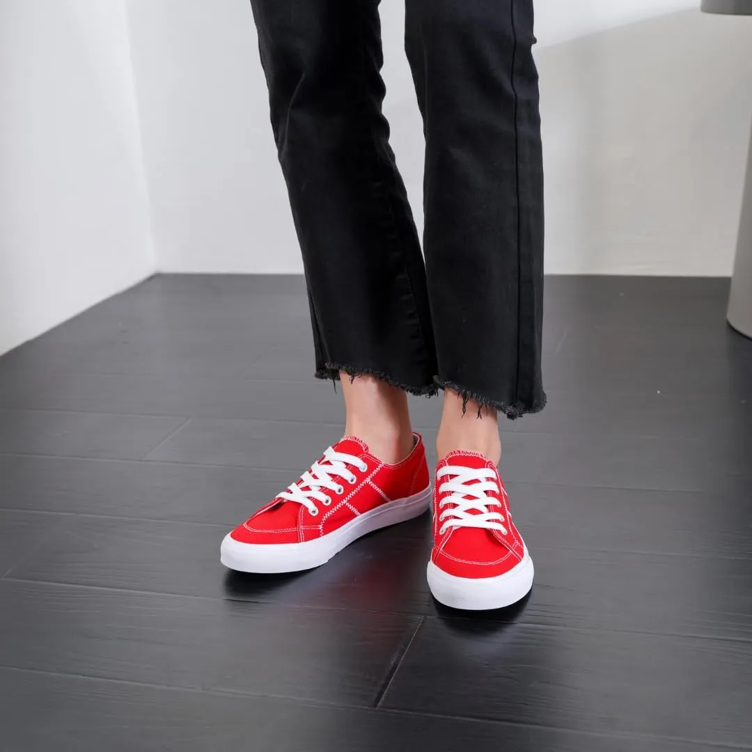 Women's Blake Sneaker, Tennis Shoes for Casual Occasions, Low Top Flats - Multiple Colors