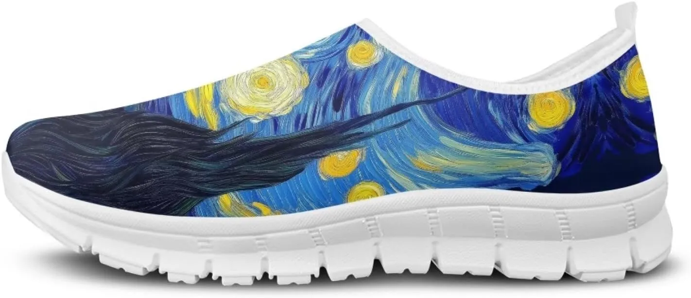 Womens Casual Dress Shoes Comfortable Slip On Sneakers for Women