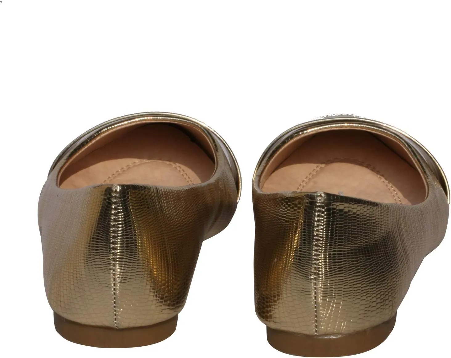 Women's Classic Pointy Toe Boat Slip on Ballet Flats Patent Leather