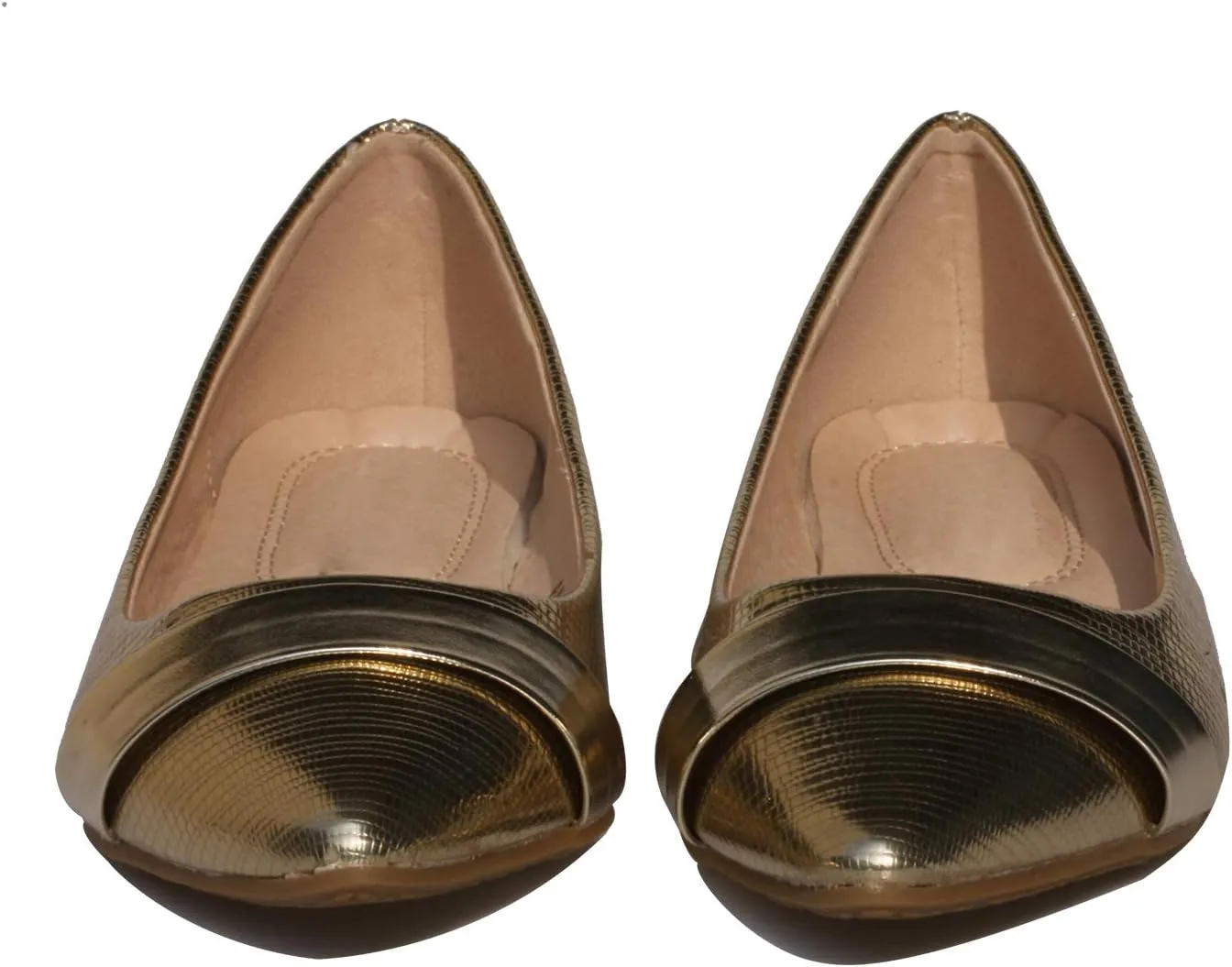 Women's Classic Pointy Toe Boat Slip on Ballet Flats Patent Leather