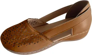 Women's Flats Sandals Bohemian Outdoor Casual Shoes Summer with Arch Support Breathable Sandls