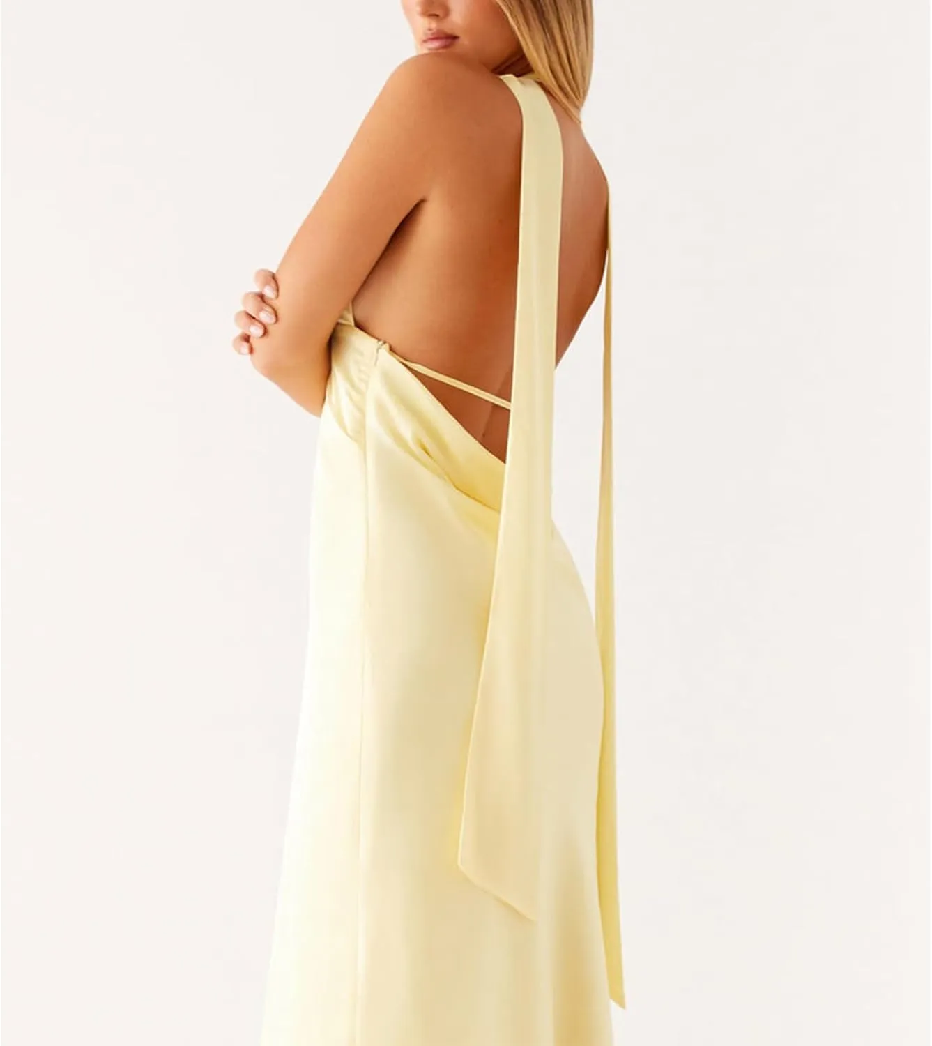 Womens Floral Spaghetti Strap Maxi Dress Y2k Backless Sleeveless Tube Dresses Sexy Vacation Going Out Beachwear