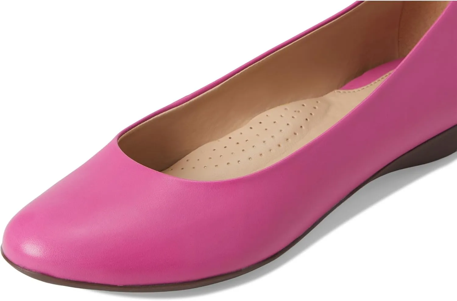 Women's Genuine Leather Comfort Slip on Ballet Flats