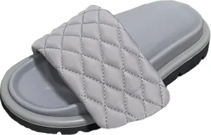 Women's Sandals Summer Fashion Flat Sandals Comfort Slip On Leather Sandals