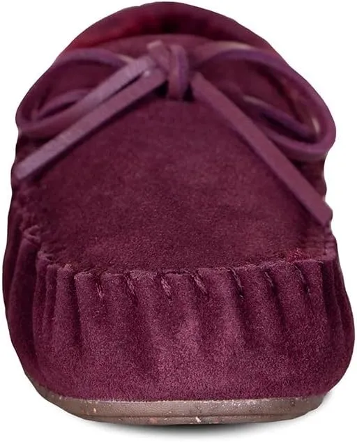 Womens Slip On Moccasin Flats