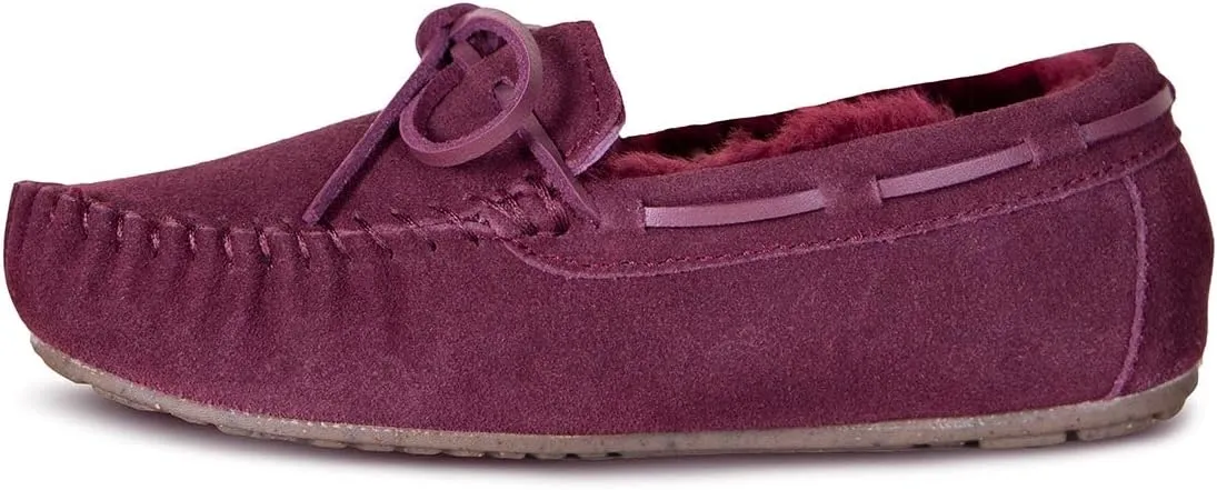 Womens Slip On Moccasin Flats
