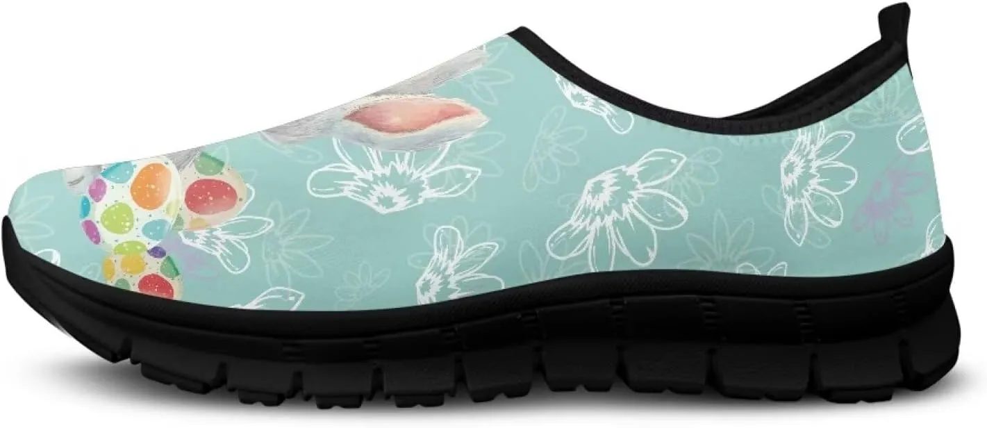 Womens Slip On Shoes Casual Travel Shoes Breathable Lightweight Work Shoes