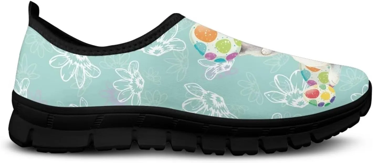 Womens Slip On Shoes Casual Travel Shoes Breathable Lightweight Work Shoes