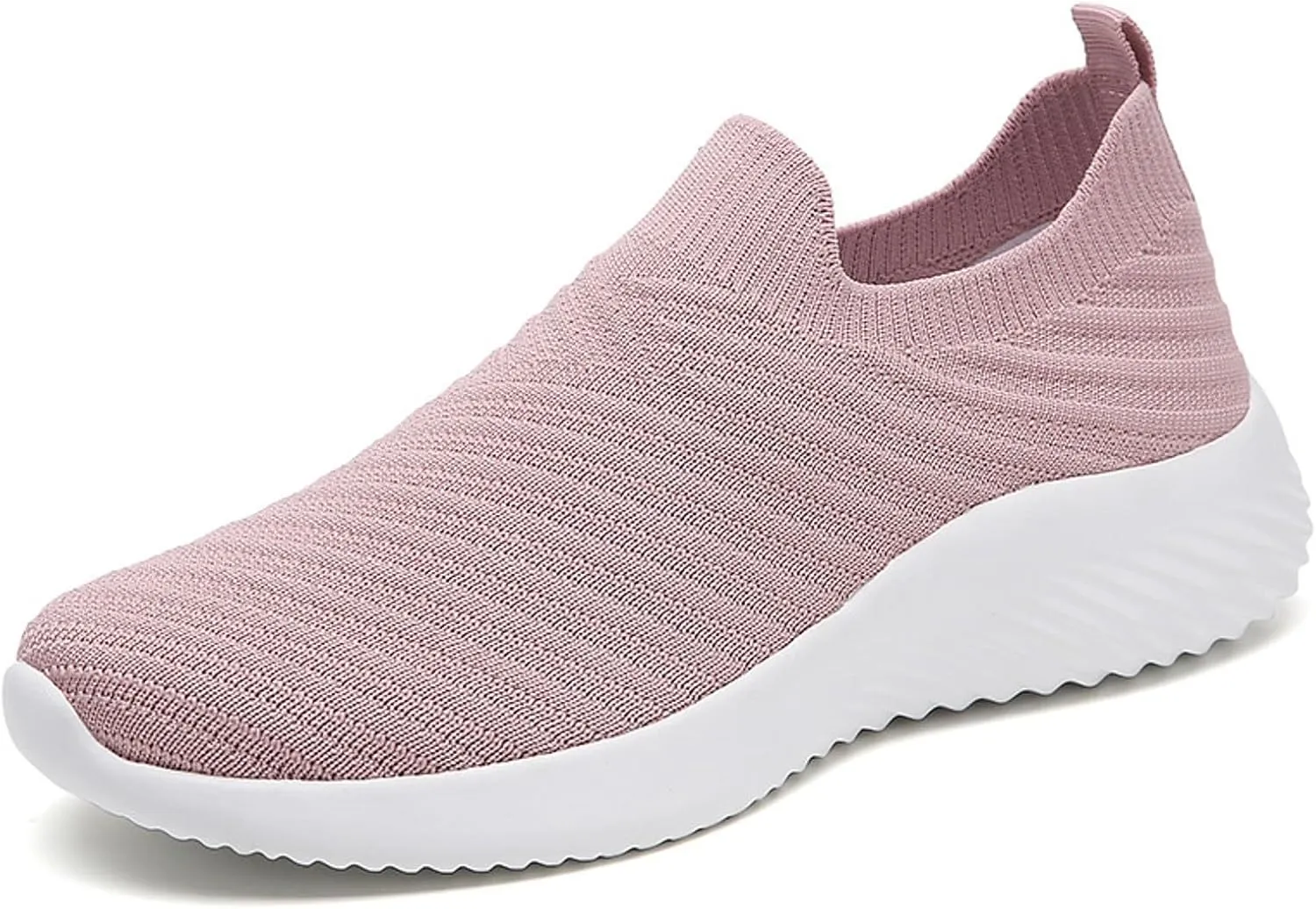 Womens Slip on Walking Shoes Comfort Lightweight Breathable Sock Shoe Mesh Casual Fashion Tennis Running Sneakers (8)