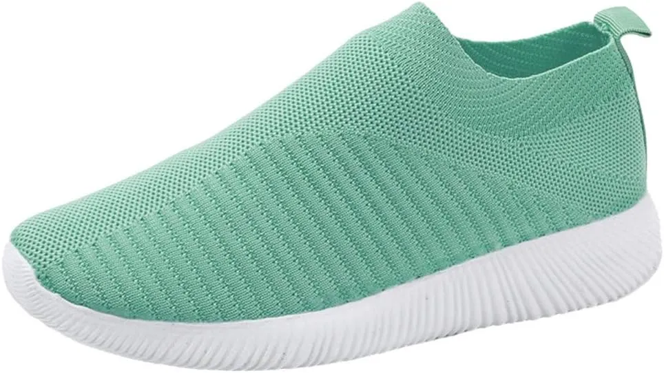 Womens Slip On Walking Shoes Lightweight Breathable Non Slip Running Shoes for Men Arch Support Dressy Casual Shoes Chunky Sneakers Steel Toe Tennis Shoe Loafers Shoe