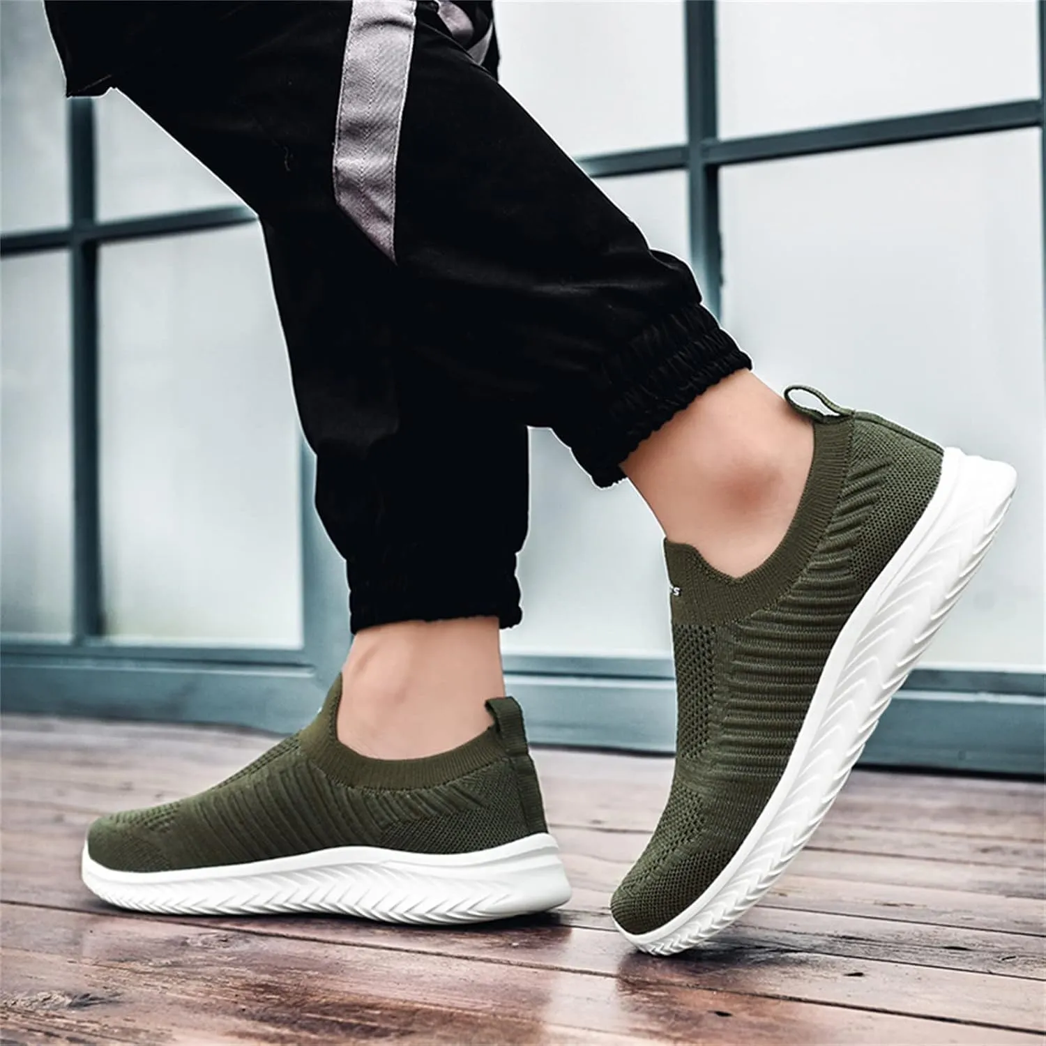 Womens Slip On Walking Shoes Non Slip Running Shoes Mens Tennis Shoes Walking Casual Shoes Trendy Men Shoes Sneakers Steel Toe Tennis Shoe Loafers Dress Shoe