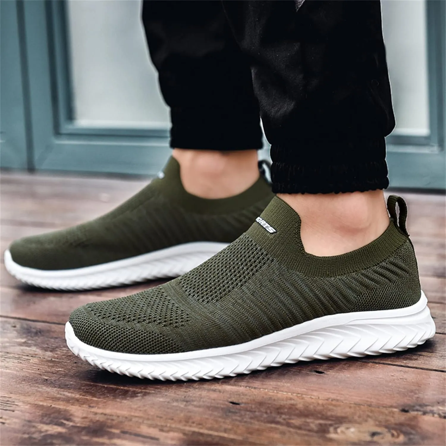 Womens Slip On Walking Shoes Non Slip Running Shoes Mens Tennis Shoes Walking Casual Shoes Trendy Men Shoes Sneakers Steel Toe Tennis Shoe Loafers Dress Shoe