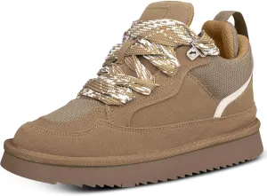 Women's Suede Sneakers Fashion Lace-up Sneakers for Women Casual Comfortable Anti-Slip Outdoor Walking Shoes