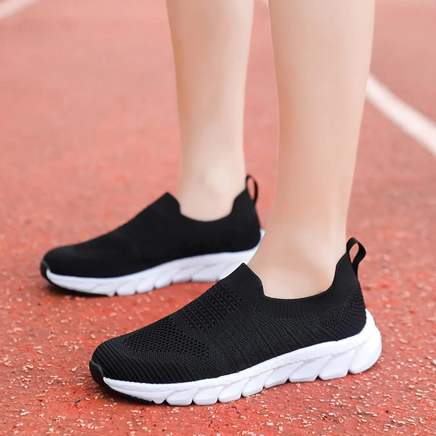 Women's Walking Shoes Cushion Comfortable Breeze Shoes Womens Tennis Shoes Jogging Women Shoes Casual White Sneakers Steel Toe Tennis Shoe Loafers Dress Shoe