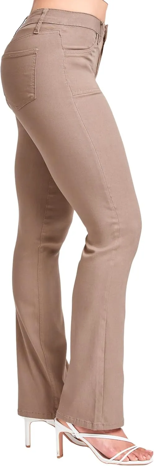 YMI Jeans Women's Hyperstretch Mid Rise Bootcut Pants